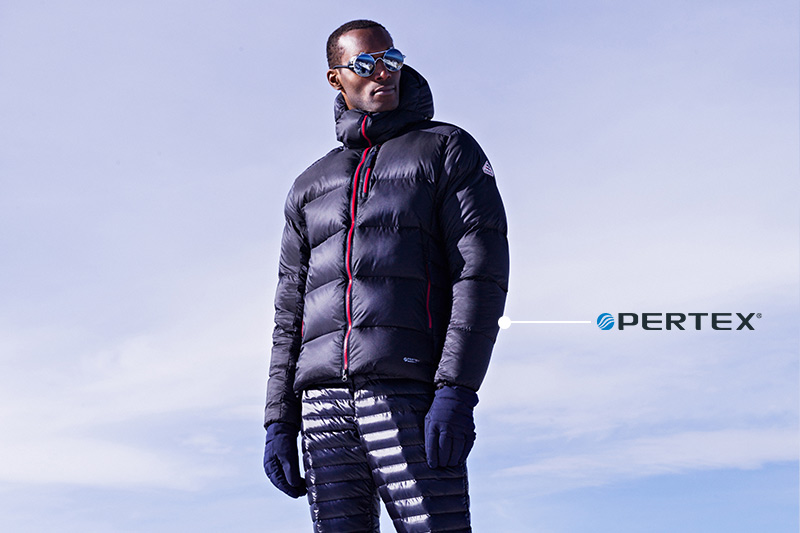 Pertex fabric down jackets and windbreakers - Pyrenex